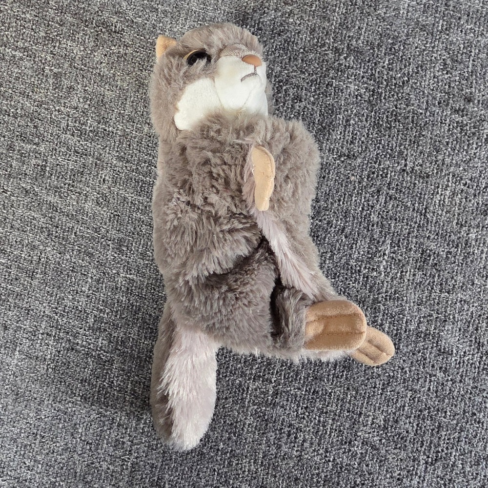 Wild Republic Flying Squirrel Plush Grey Sugar Glider Stuffed Animal 11 inch - Picture 4 of 6
